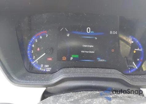 2020 Toyota Corolla Hybrid Le from USA, damaged, VIN JTDEBRBE0LJ027968